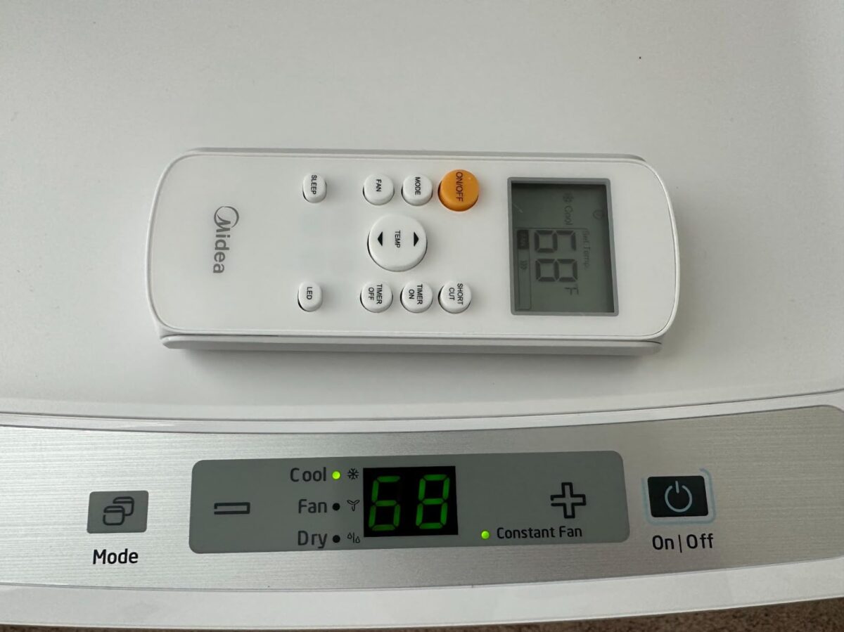 climatiseur portable Midea 8000 BTU