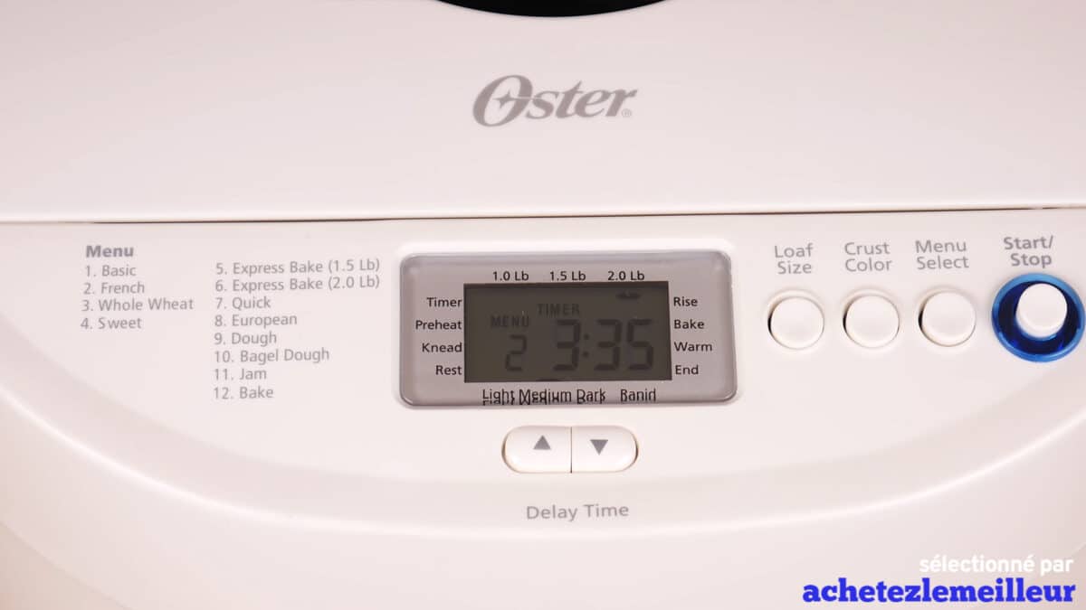 Machine à pain Oster CKSTBRTW20