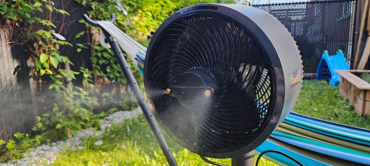 Ventilateur Shark FlexBreeze Instacool - test achetezlemeilleur