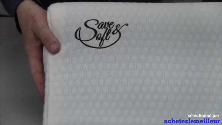 Save&Soft Cooling Gel Memory Foam Pillow - Oreiller