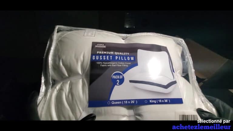 Utopia Microfiber Gusset Pillows - oreiller