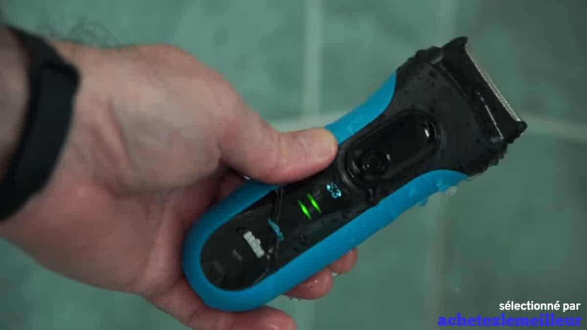 Braun 3040 sous l'eau