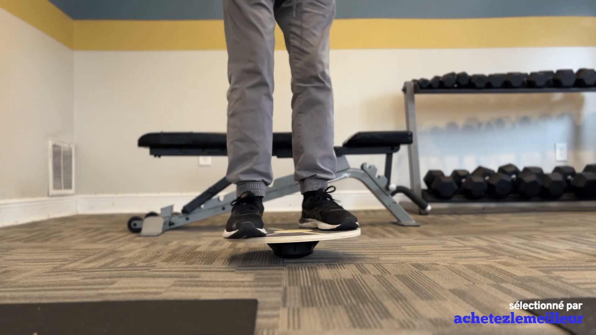 Kikuo Twist Disque De Torsion Avec Corde - Planche D'Équilibre Wobble Pour Hanches Et Taille Disque Wriggling Fitness Kikuo Twist Disque De Torsion Avec Corde - Planche D'Équilibre Wobble Pour Hanches Et Taille Disque Wriggling Fitness