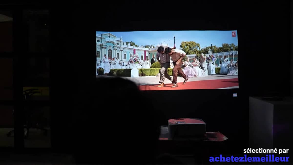 Projection avec Optoma GT1080HDR