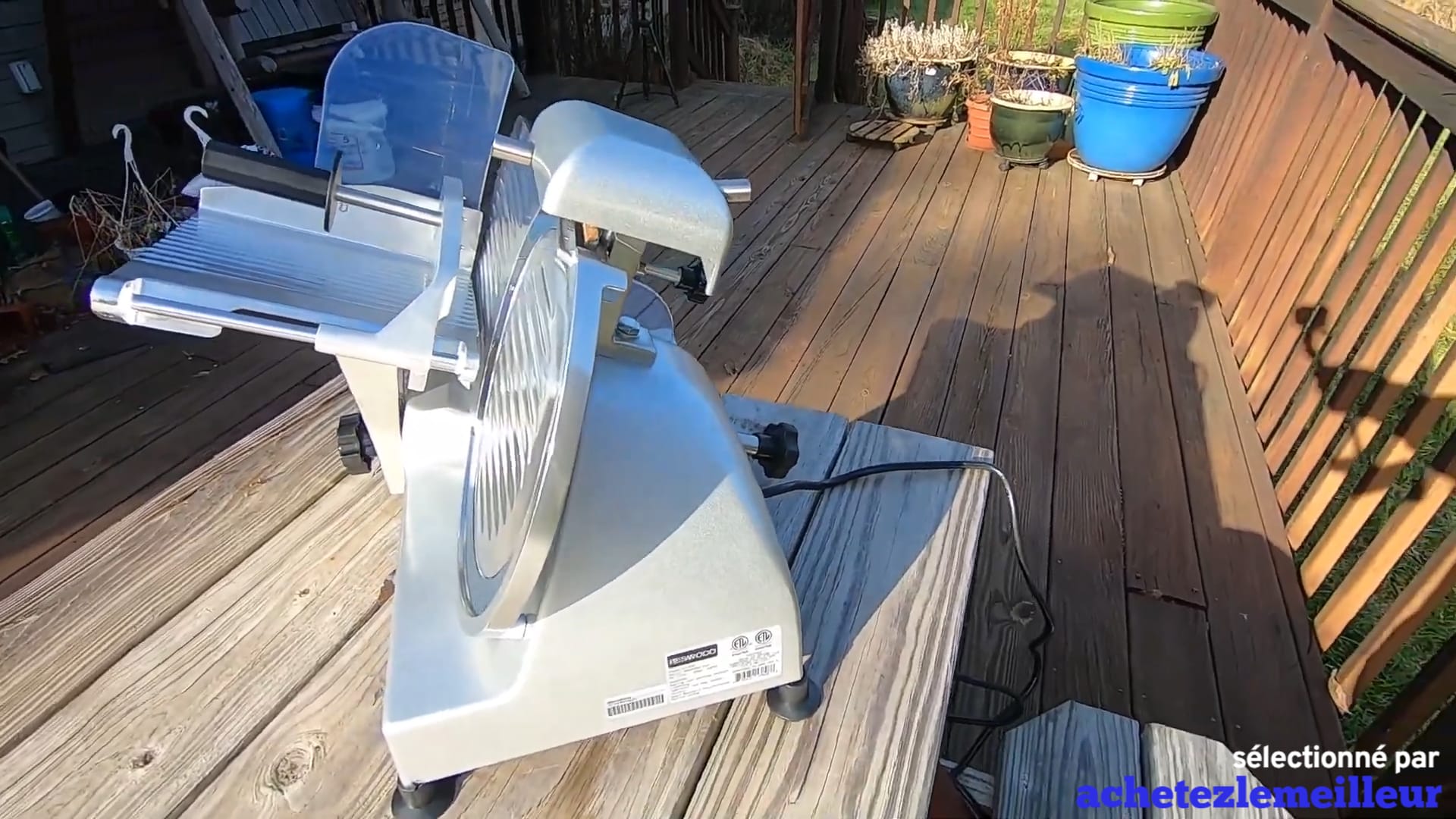 La meilleure trancheuse électrique au Canada en 2024