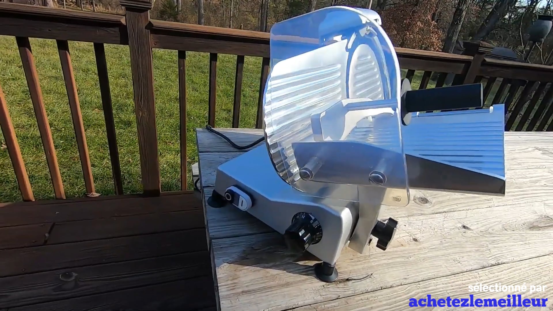 La meilleure trancheuse électrique au Canada en 2024