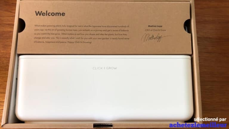 Click & Grow Smart Garden 3 - Jardin hydroponique