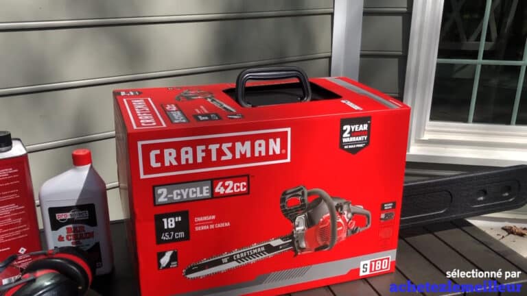 Craftsman S180 - Scie à chaine