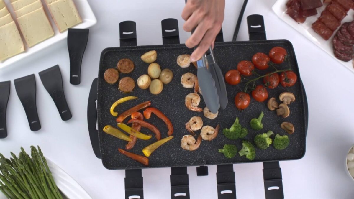 Starfrit Ensemble à Raclette Réversible