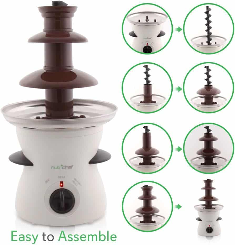 Fontaine de chocolat NutriChef PKFNMK16
