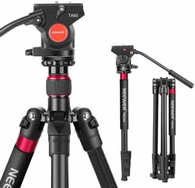Trépied Monopode Neewer Alliage Aluminium 177cm - Pour Appareil Photo Canon Nikon Sony - Sac Inclus