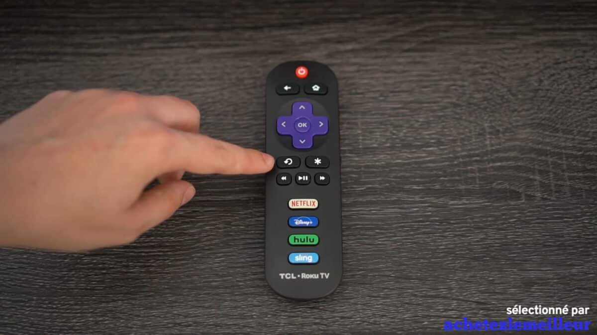 TCL 50S535 télécommande