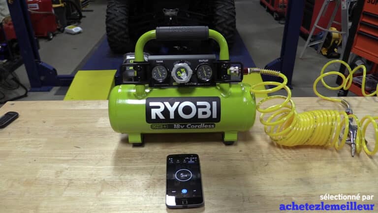 Ryobi 18V One + - compresseur à air