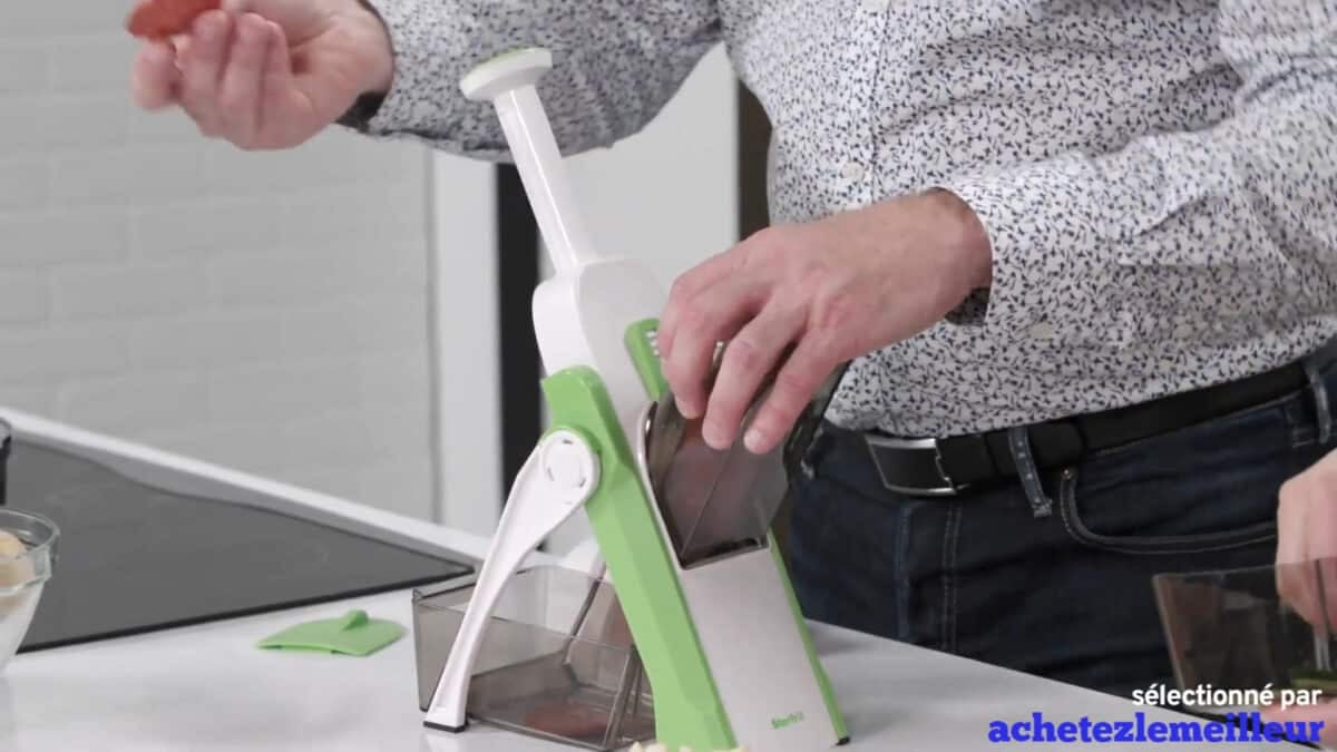 Mandoline Starfrit Pump’n’Slice