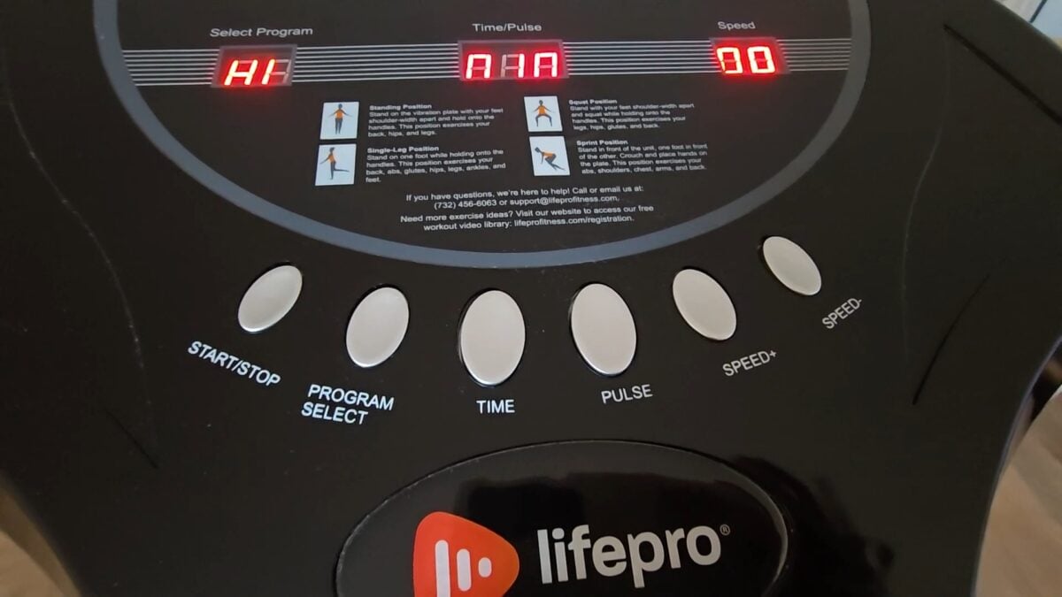 plateforme vibrante LifePro Rythm - test achetezlemeilleur