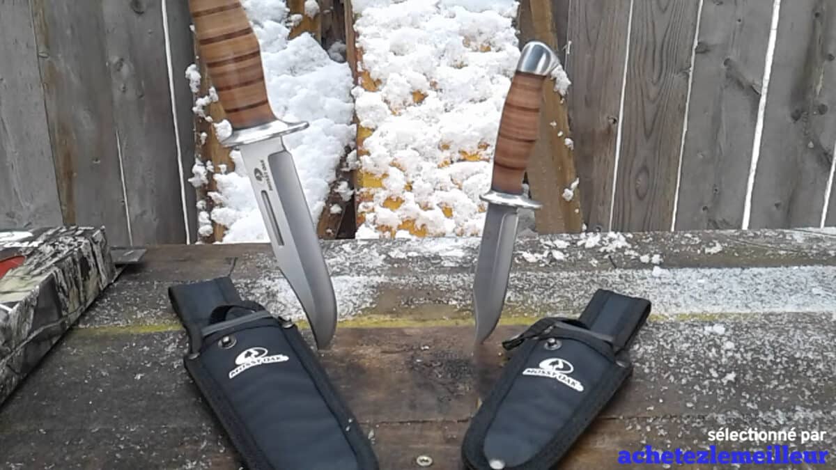 2 couteaux Bowie Mossy-Oak
