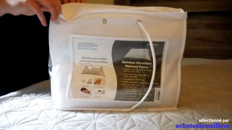 Ik - Sleepsia Bamboo Shredded Memory Foam Pillow