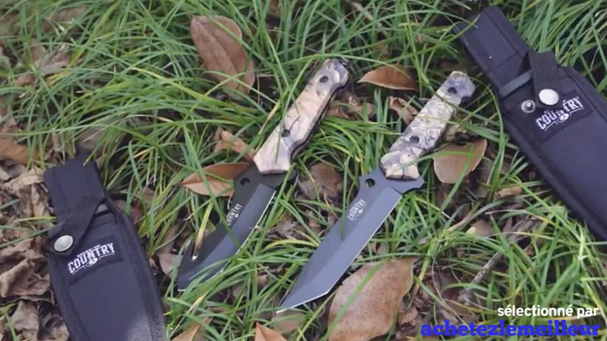 ensemble de couteaux de chasse Mossy Oak