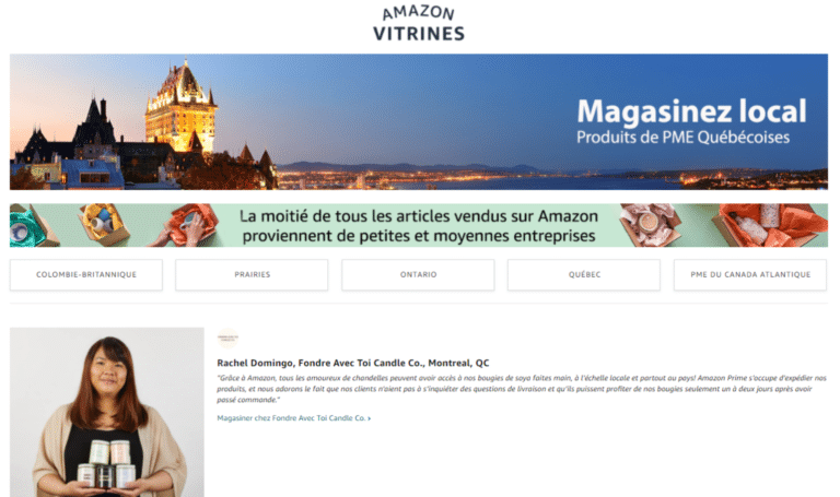 amazon prime quebec