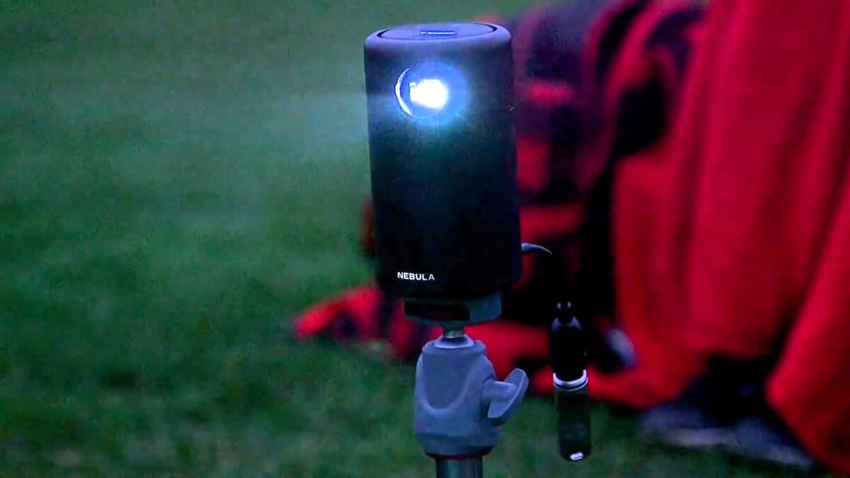 camping cinema projecteur