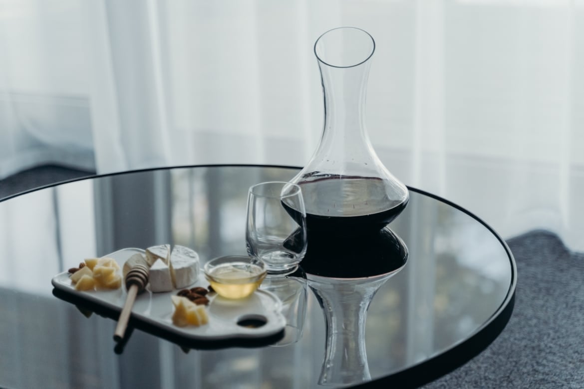 Carafe à vin