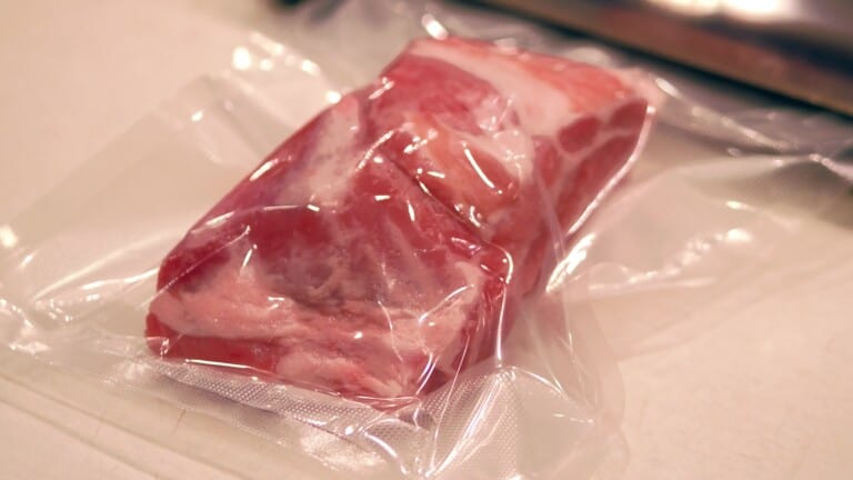 Scelleuse sous vide