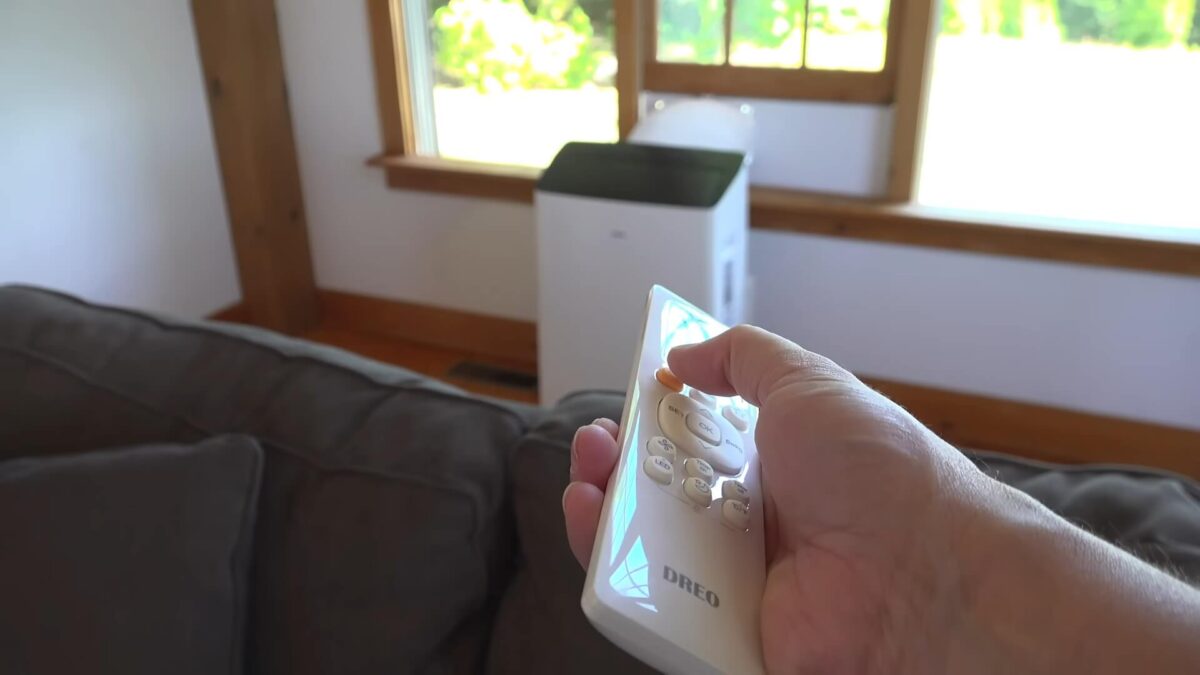climatiseur portatif telecommande