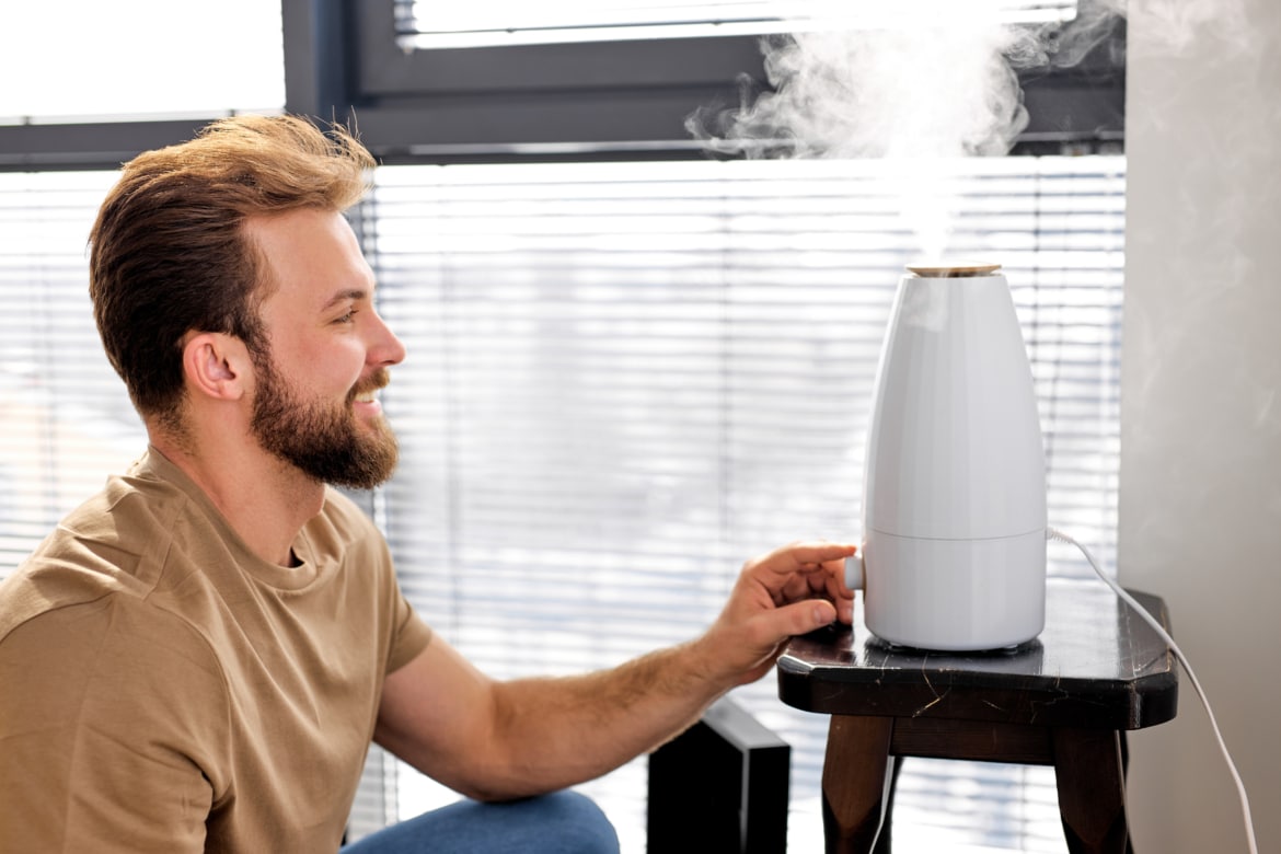 Utilisation humidificateur