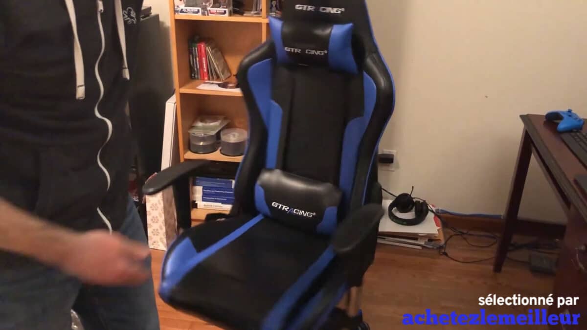 Chaise gamer GTRacing GT890M