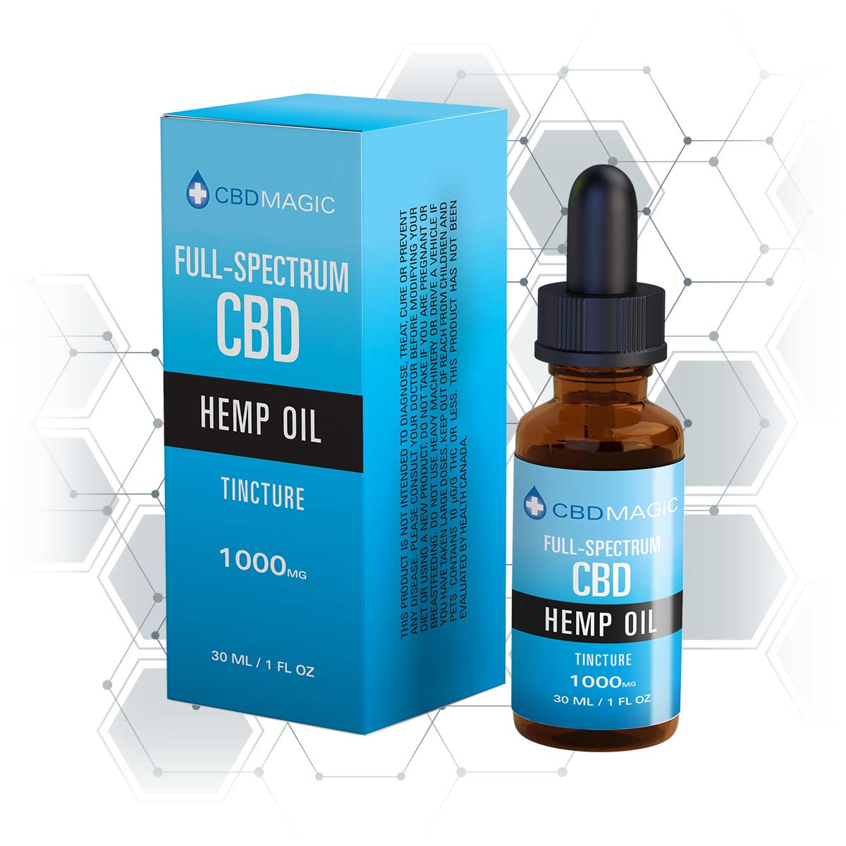 CBD Magic Full Spectrum CBD Hemp Oil Tincture 1000 mg