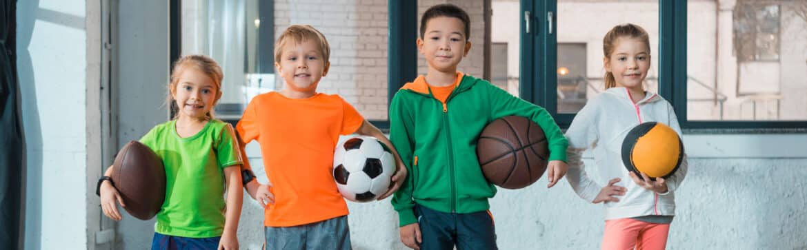 Panier de basketball pour enfant