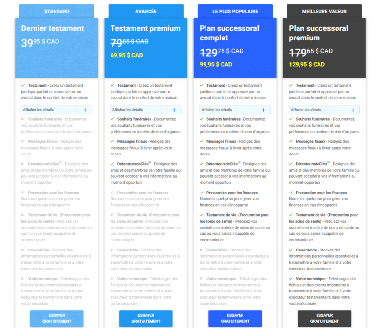 Prix - Testaments juridiques Canada _ Fournisseur en ligne no. 1 au Canada .. 2022-06-20 at 3.28.42 PM