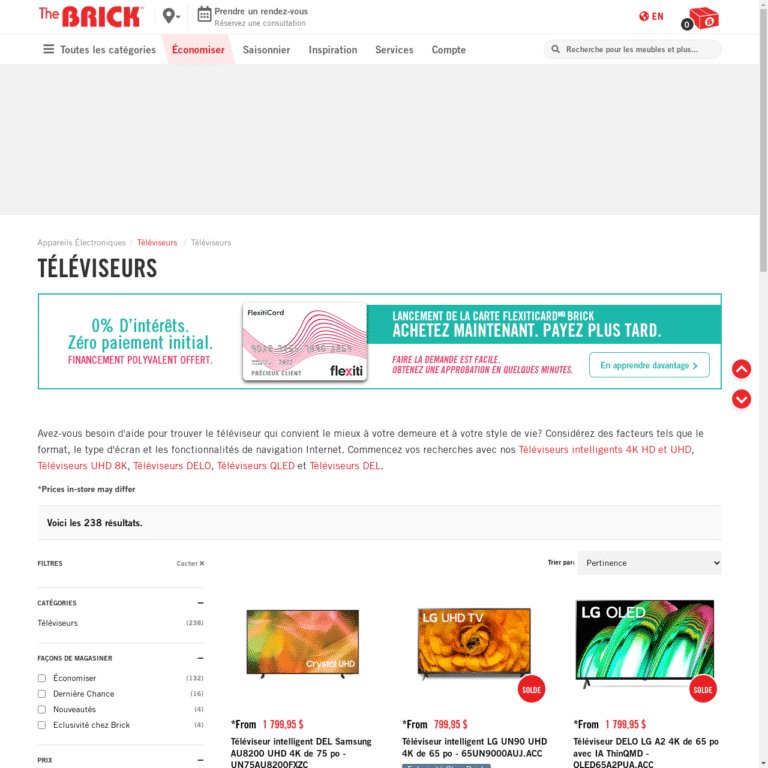 Téléviseurs _ Brick
