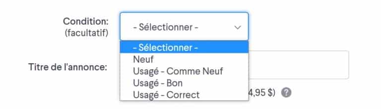 comment vendre sur kijiji
