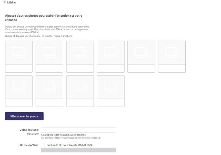 comment vendre sur kijiji