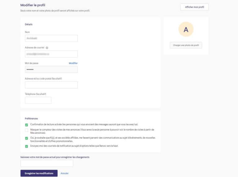 comment vendre sur kijiji