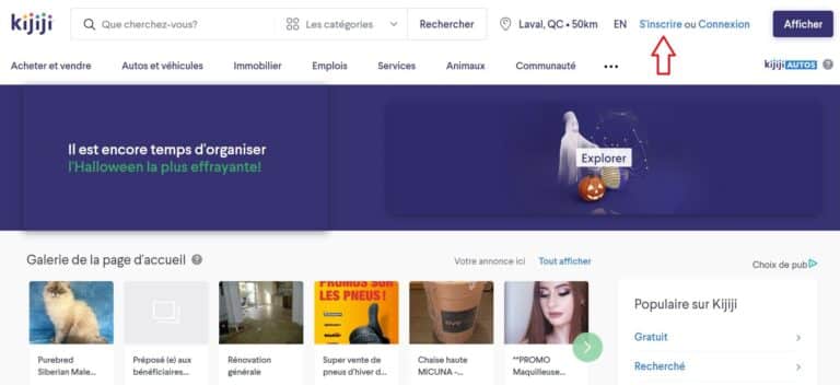 comment vendre sur kijiji