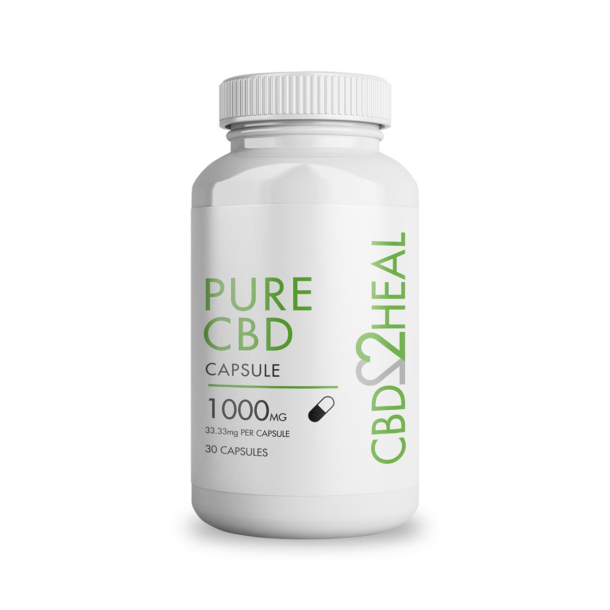 CBD2HEAL Pure CBD Gel Capsules 1 000 mg