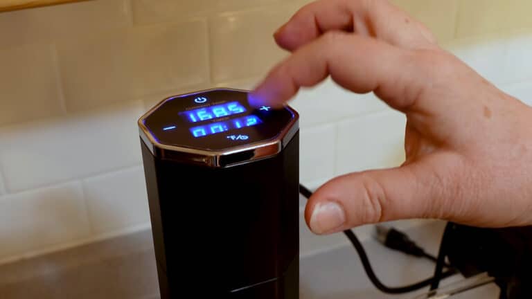cuiseur sous vide configuration