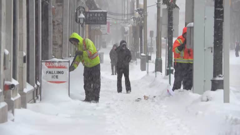 froid extreme quebec