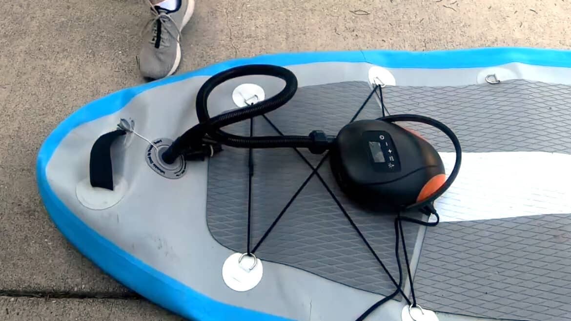 meilleure pompe électrique pour planche pagaie gonflable