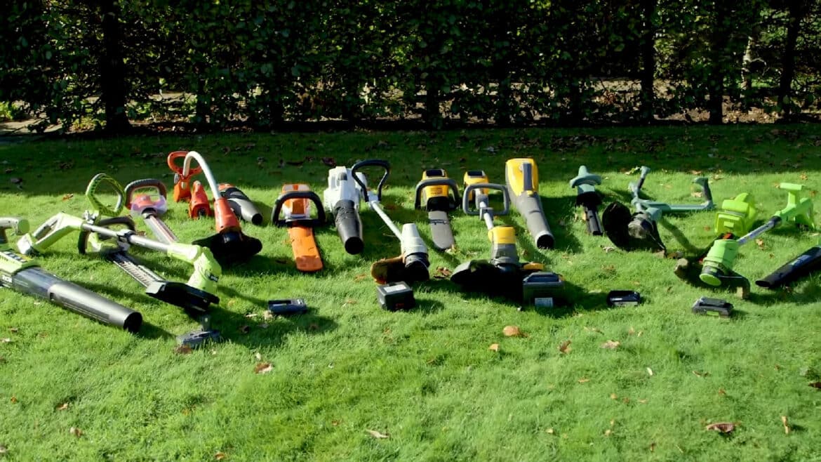 outils de jardin à batterie