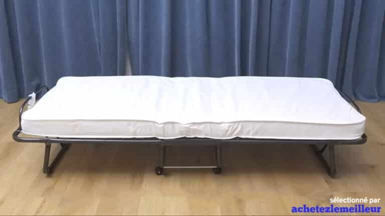 Giantex Rollaway - Folding Bed with 4 Inch Mattress (métal)