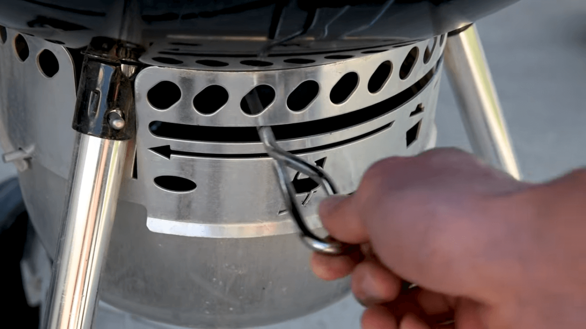 choisir bbq charbon - ventilation
