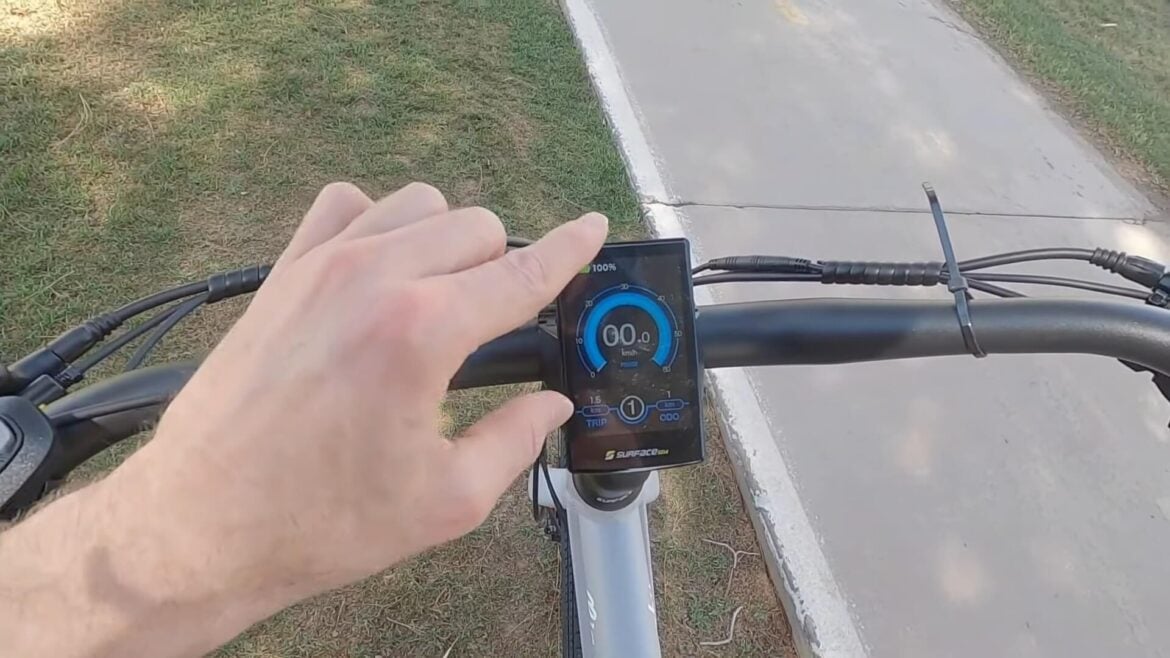 vélo électrique écran affichage