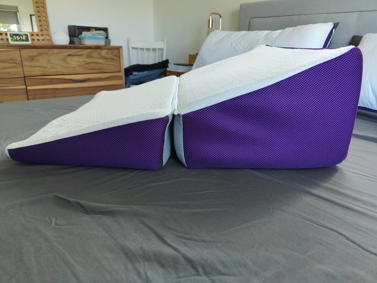 coussin triangulaire polysleep vue ensemble