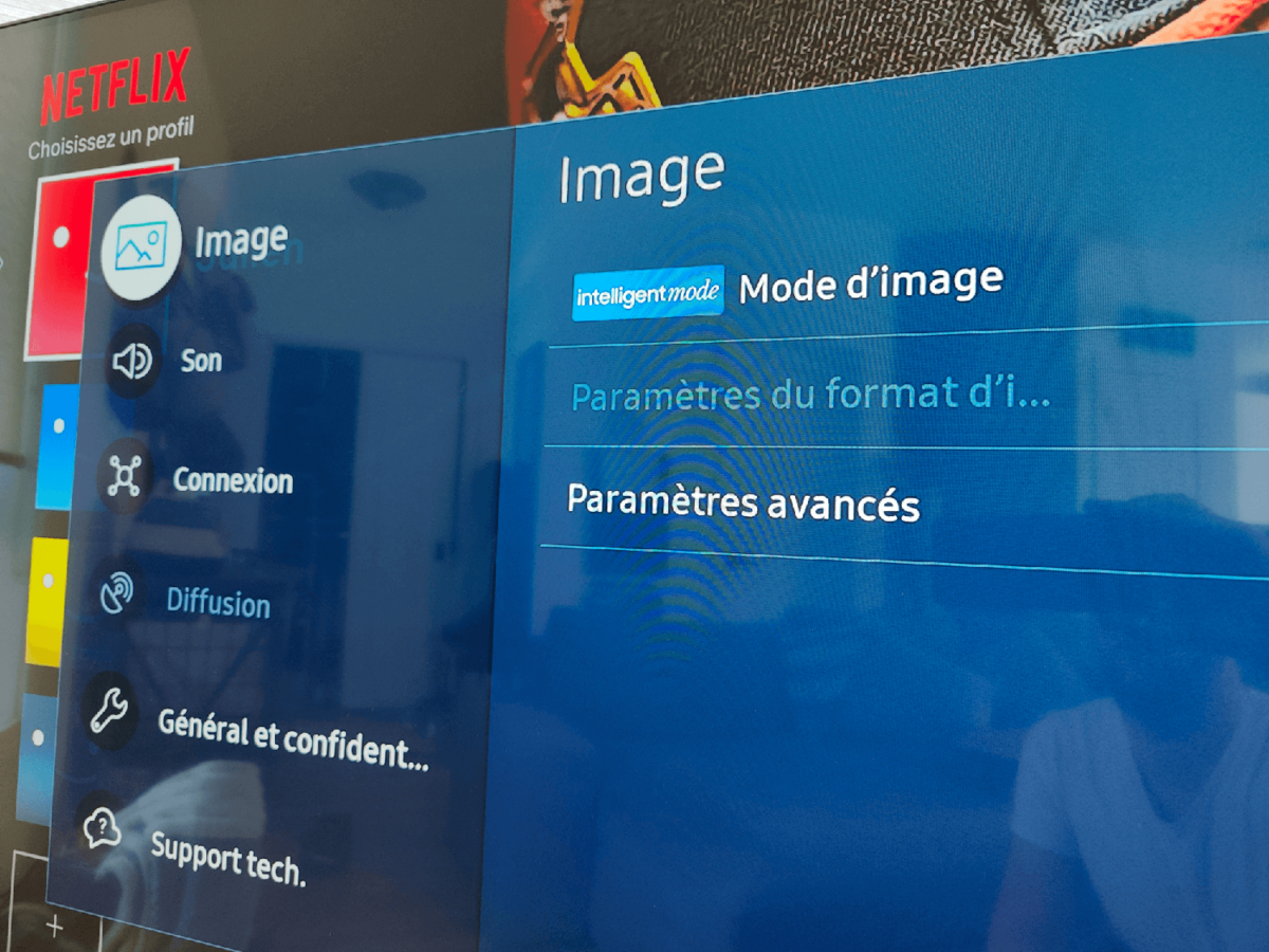 tv reglage image