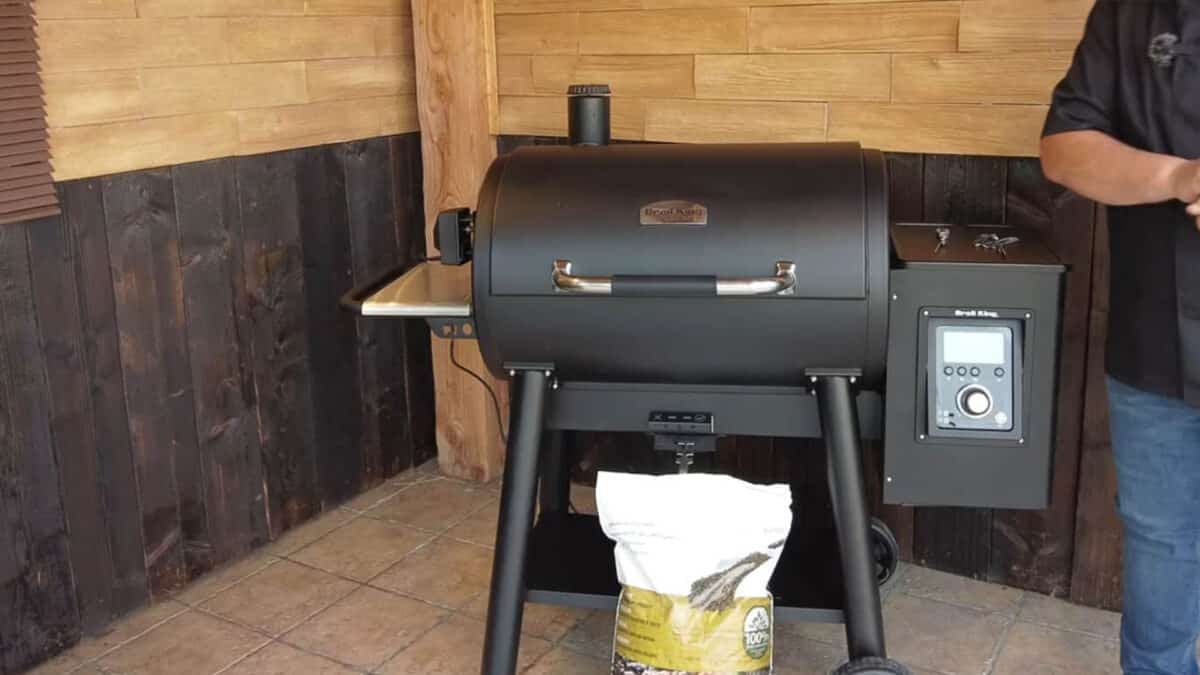 Barbecue à granules