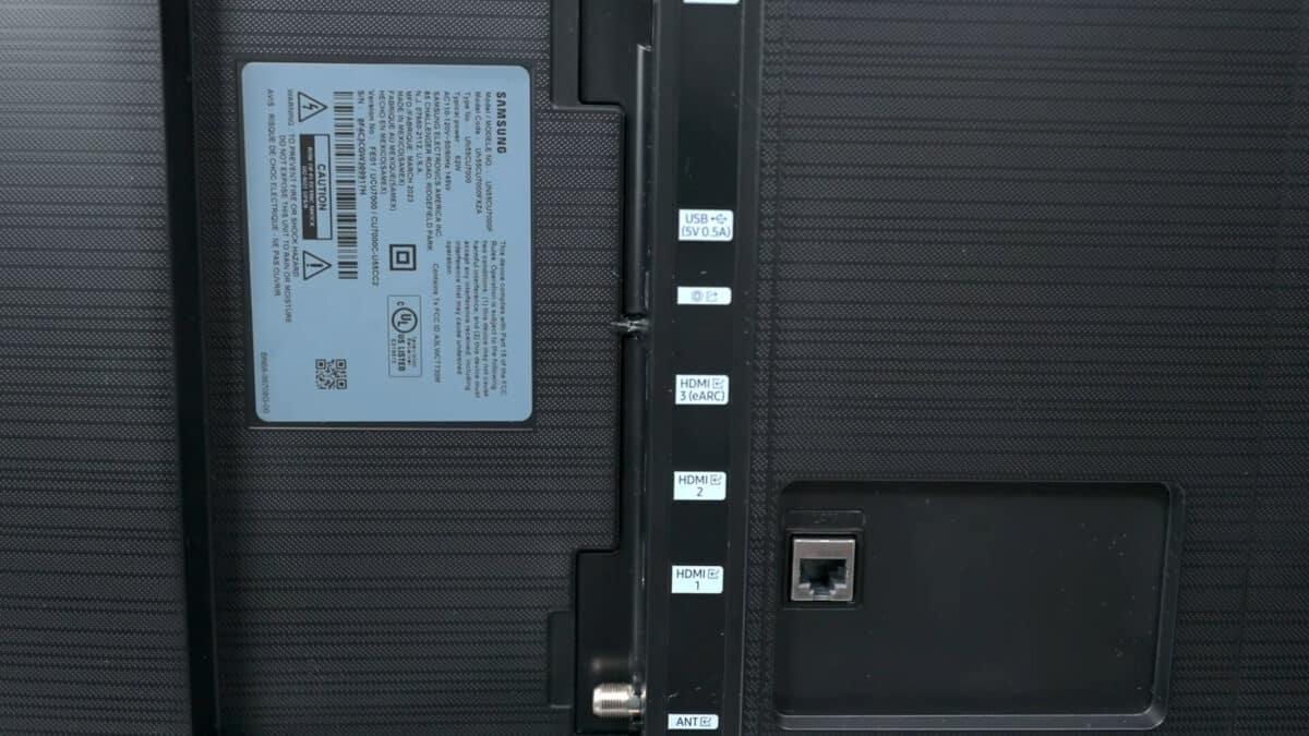 Samsung CU7000 - test par achetezlemeilleur