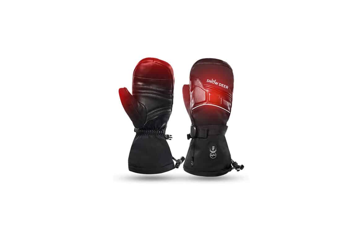 Snow Deer Snowboard Heated Mitten